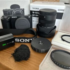 SONY ZV-E10 II SIGMA 18-50mm F2.8 DC DN