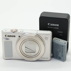 キヤノン(Canon)の■ほぼ新品■PowerShot SX620 HS ホワイト(コンパクトデジタルカメラ)