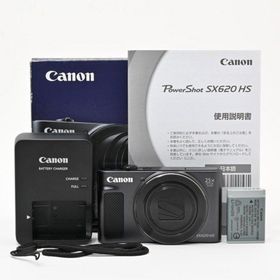 ＜美品＞Canon PowerShot SX620 HS ブラック｜高倍率ズーム(コンパクトデジタルカメラ)
