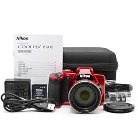 ＜美品＞ Nikon デジタルカメラ COOLPIX B600 RD クールピクス レッド