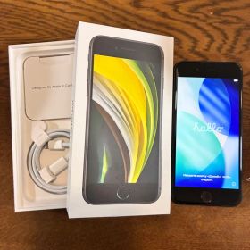 【美品・修理歴なし】iPhoneSE 第2世代128GB simフリー ブラック