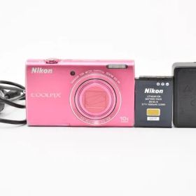 ＜並品＞ Nikon デジタルカメラ COOLPIX (クールピクス) S6200 チェリーピンク S6200PK