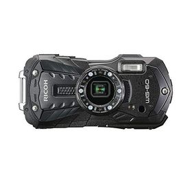 RICOH WG-60 ブラック 本格防水デジタルカメラ 14メートル防水 耐衝撃 防塵(中古品)