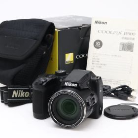 AB+ (良品) Nikon ニコン COOLPIX B500 ブラック 初期不良返品対応 55-97