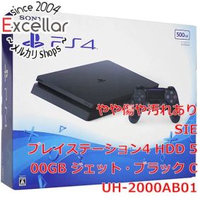 [bn:18] SONY プレイステーション4 500GB ブラック CUH-2000AB01 元箱あり