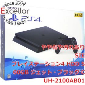 [bn:2] SONY プレイステーション4 500GB ブラック CUH-2100AB01 元箱あり
