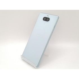 【中古】SONY au 【SIMロック解除済み】 Xperia 8 SOV42 ブルー【三宮センター】保証期間１ヶ月【ランクC】