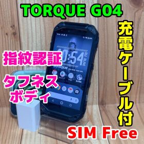 SIMフリー 本体 TORQUE G04 64GB 255J ブラック 電池良好