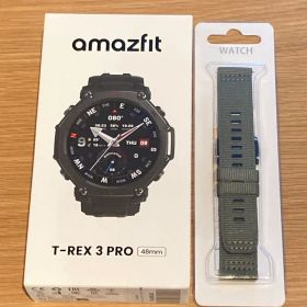 新品Amazfit T-Rex 3 Pro 48mm ＋オプションベルト