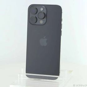 ソフマップ 〔中古品〕 iPhone15 Pro Max 256GB ブラックチタニウム MU6P3J／A SIMフリー【344】