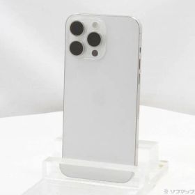ソフマップ 〔中古品〕 iPhone15 Pro Max 256GB ホワイトチタニウム MU6Q3J／A SIMフリー【295】