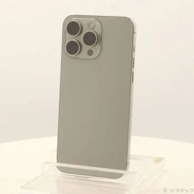 ソフマップ 〔中古品〕 iPhone15 Pro Max 512GB ナチュラルチタニウム MU6W3J／A SIMフリー【344】