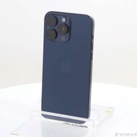 ソフマップ 〔中古品〕 iPhone15 Pro Max 512GB ブルーチタニウム MU6X3J／A SIMフリー【377】