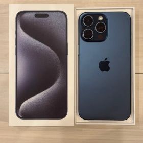 【おまけ付】iPhone 15 Pro Max ブルーチタニウム 512GB