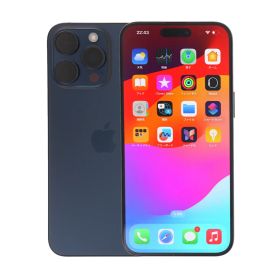 iPhone15ProMax 512GB ブルーチタニウム Apple A3105 SIMフリー Aランク スマホ 本体 送料無料