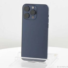 ソフマップ 〔中古品〕 iPhone15 Pro Max 256GB ブルーチタニウム MU6T3J／A SIMフリー【198】