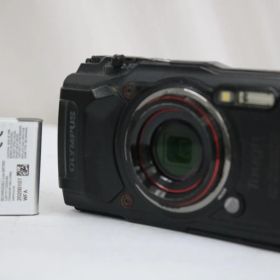 【返品保証】 オリンパス Olympus Tough IM015 Tough TG-6 ブラック バッテリー付き コンパクトデジタルカメラ e12092
