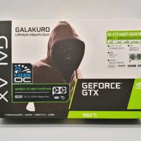 玄人志向 NVIDIA GeForce GTX 1660Ti 搭載 グラフィックボード 6GB デュアルファン ショート基板モデル GK-GTX1660Ti-E6GB/MINI