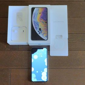 アップル(Apple)のiPhonexs 64gb シルバー(スマートフォン本体)