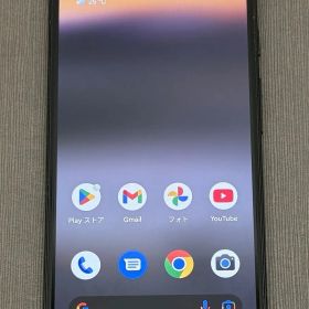 【店舗展示品】Google Pixel 6a チャコール 128GB au -HD191-