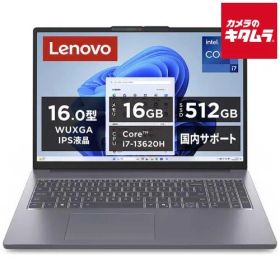 【新品】レノボ・ジャパン Lenovo 16.0型 ノートパソコン IdeaPad Slim 3i Gen 10 83K20019JP ルナグレー /Core i7-13620H/SSD 512GB/メモリ 16GB