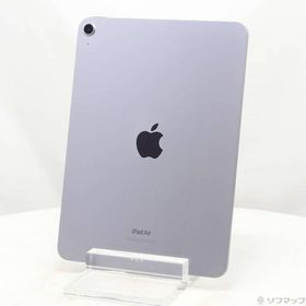 〔中古〕Apple(アップル) iPad Air 第5世代 64GB パープル MME23J／A Wi-Fi〔305-ud〕