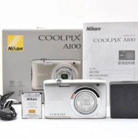 【美品】ニコン Nikon COOLPIX A100 シルバー #254