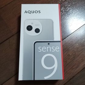 シャープ(SHARP)のSHARP AQUOS sense9 6GB/128G ホワイト SH-M29(スマートフォン本体)