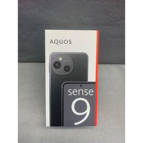 アクオス(AQUOS)の新品未開封 SIMフリー AQUOS sense 9 128GB ブラック色(スマートフォン本体)