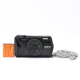 ＜並品＞ RICOH WG-6 ブラック｜防水・耐衝撃モデル｜アウトドア対応(コンパクトデジタルカメラ)