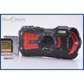 【動作保証】 リコー RICOH WG-60 5x バッテリー、メモリーカード付属 同梱無料 #yk8010(コンパクトデジタルカメラ)