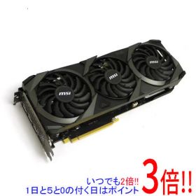 【いつでも2倍！1日と5.0のつく日、18日は3倍！】【中古】MSI製グラボ GeForce RTX 3070 Ti VENTUS 3X 8G OC PCIExp 8GB