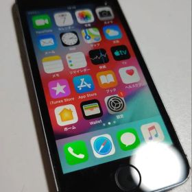 iPhone 5s 32gb グレー B017