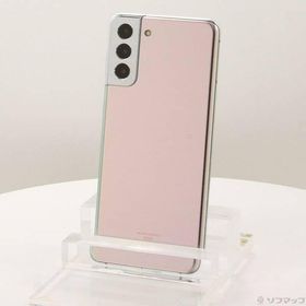 〔中古〕SAMSUNG(サムスン) Galaxy S21+ 5G 256GB ファントムシルバー SCG10 auロック解除SIMフリー〔377-ud〕