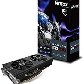 【中古】Sapphire 11265-01-20G Radeon Nitro+ Rx 580 8GB GDDR5 デュアルHDMI/DVI-D/デュアルDP バックプレート付き PCI-Eグラフィックカード