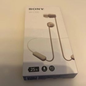 【新品未使用】SONY WI-C100 ワイヤレスイヤホン