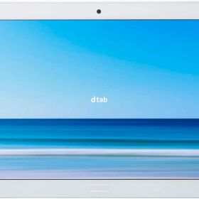 【Cランク】SHARP dtab d-41A ホワイト 防水防塵対応 Androidタブレット SIMフリー