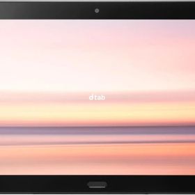 【Aランク】SHARP dtab d-41A ブラック 防水防塵対応 Androidタブレット SIMフリー