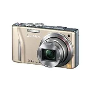 【中古】(非常に良い)パナソニック デジタルカメラ LUMIX TZ20 ゴールド DMC-TZ20-N