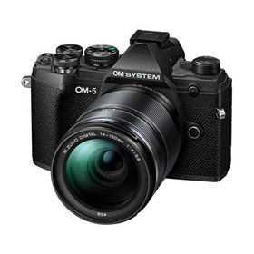 OM SYSTEM 【アウトレットメーカー保証付】OM-5 14-150mm II レンズキット ブラック デジタルカメラ