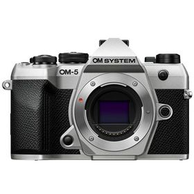 OM SYSTEM オーエムシステム 納期約2週間かかります OM-5 Mark II ボディー シルバー