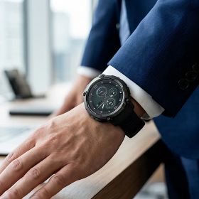 ガーミン GARMIN Instinct Crossover AMOLED ハイブリッドタフネスGPSウォッチ 商品番号 010-03398-30