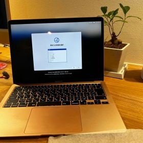 【美品】MacBook Air M1 13inch ゴールド 日本語配
