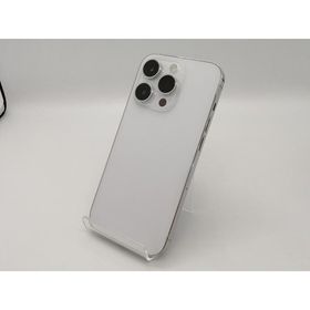 【中古】Apple 国内版 【SIMフリー】 iPhone 14 Pro 128GB シルバー MQ013J/A【広島】保証期間１ヶ月【ランクC】
