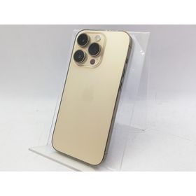 【中古】Apple 国内版 【SIMフリー】 iPhone 14 Pro 128GB ゴールド MQ073J/A【新宿】保証期間１ヶ月【ランクB】