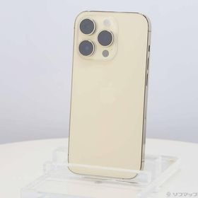 〔中古〕Apple(アップル) iPhone14 Pro 128GB ゴールド MQ073J／A SIMフリー〔269-ud〕