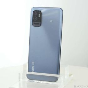 〔中古〕Xiaomi(シャオミ) Redmi Note 10T 64GB アジュールブラック A101XM Softbank SIMフリー 〔ネットワーク利用制限▲〕〔258-ud〕