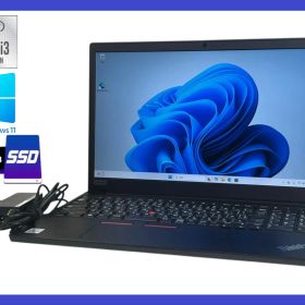 ★Lenovo ThinkPad E15 高性能CPU i3-10110U(第10世代)SSD256GB NVme/メモリ8GB /解像度 1920×1080/無線LAN/15日間返品保証