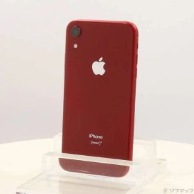 ソフマップ 〔中古品〕 iPhoneXR 64GB プロダクトレッド MT062J／A SIMフリー【198】