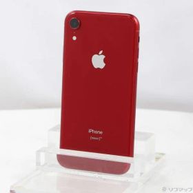 ソフマップ 〔中古品〕 iPhoneXR 64GB プロダクトレッド MT062J／A SIMフリー【247】